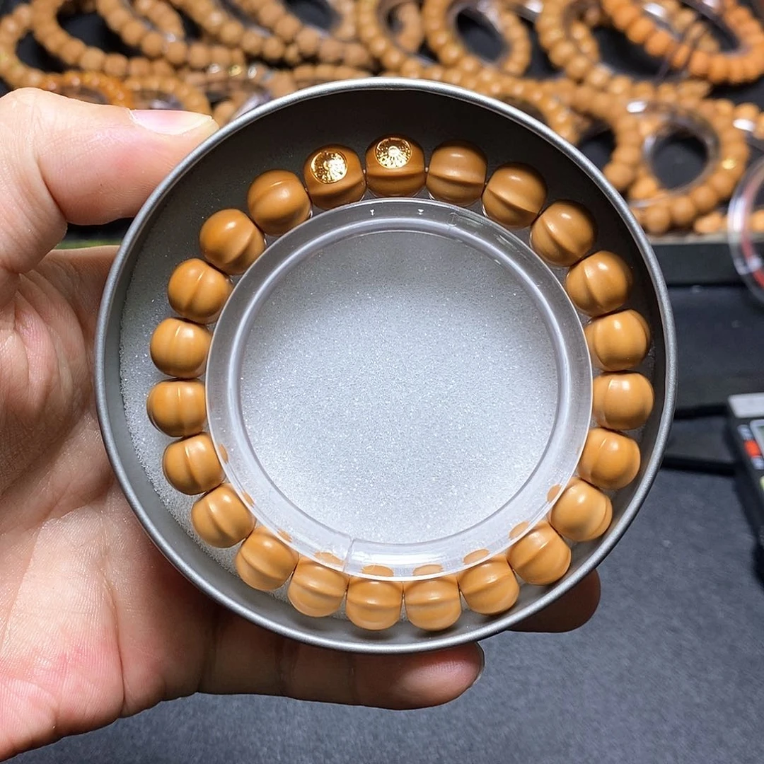 猴头核桃手串双标四花鲨鱼鳍11左右全品54号