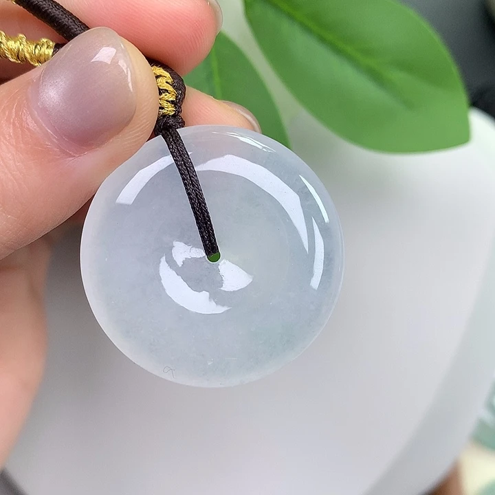 翡翠未镶嵌颈饰31.3-5.8mm