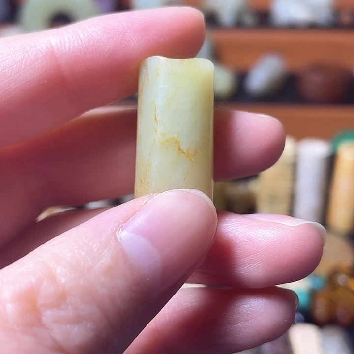 和田玉（糖玉）颈饰未镶嵌温**俗