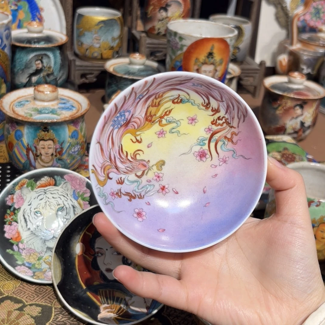 凤凰景德镇手工手绘制作