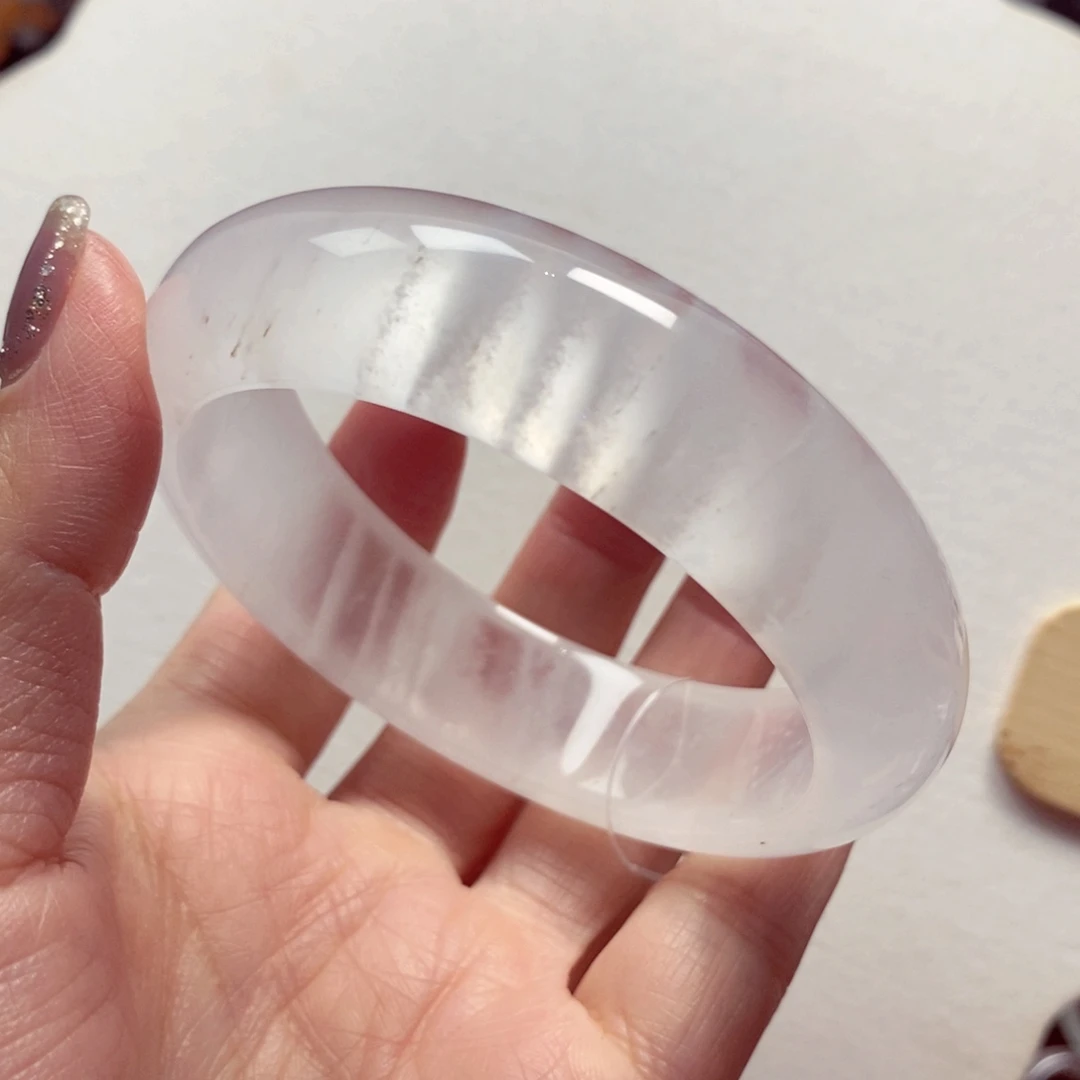 石英质玉未镶嵌手镯58-59