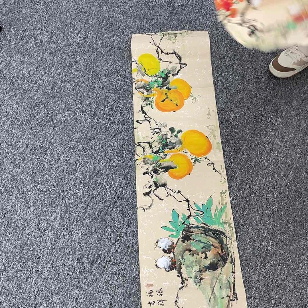 国画纯手绘字画宣纸