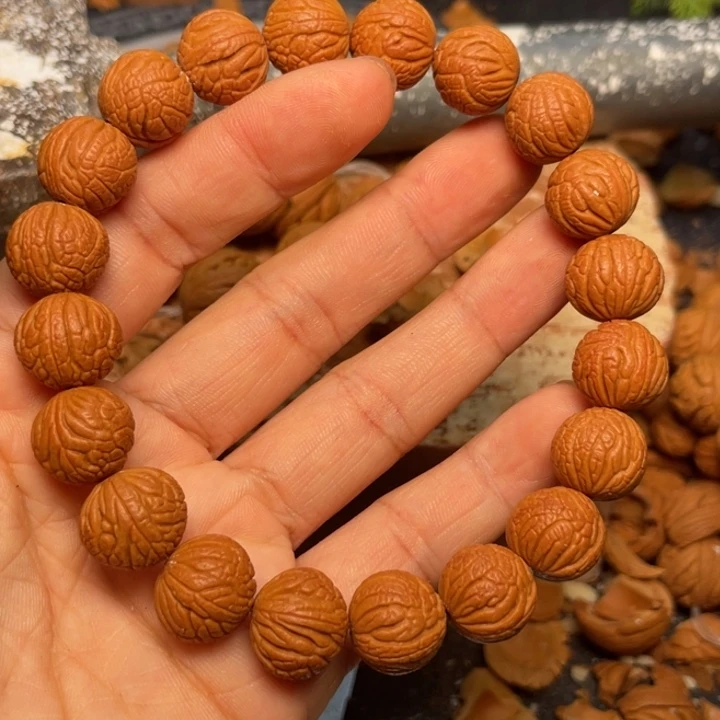 桃核手串龙纹桃核1