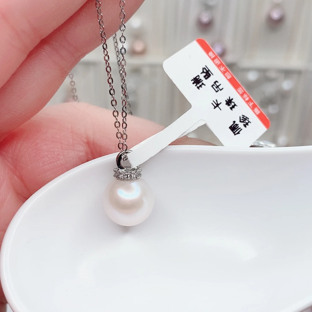 吊坠(赠链)合金淡水珍珠