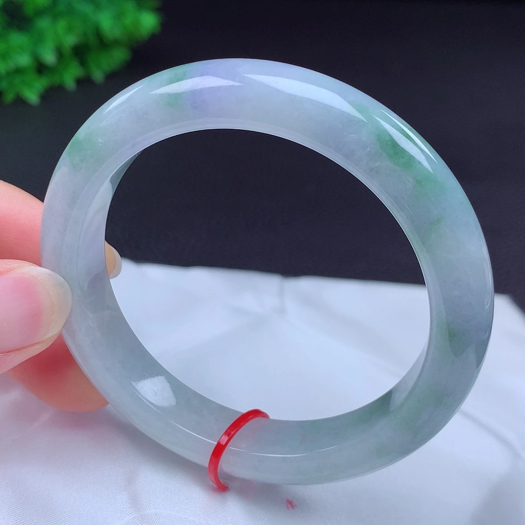 翡翠未镶嵌手镯58圈431121