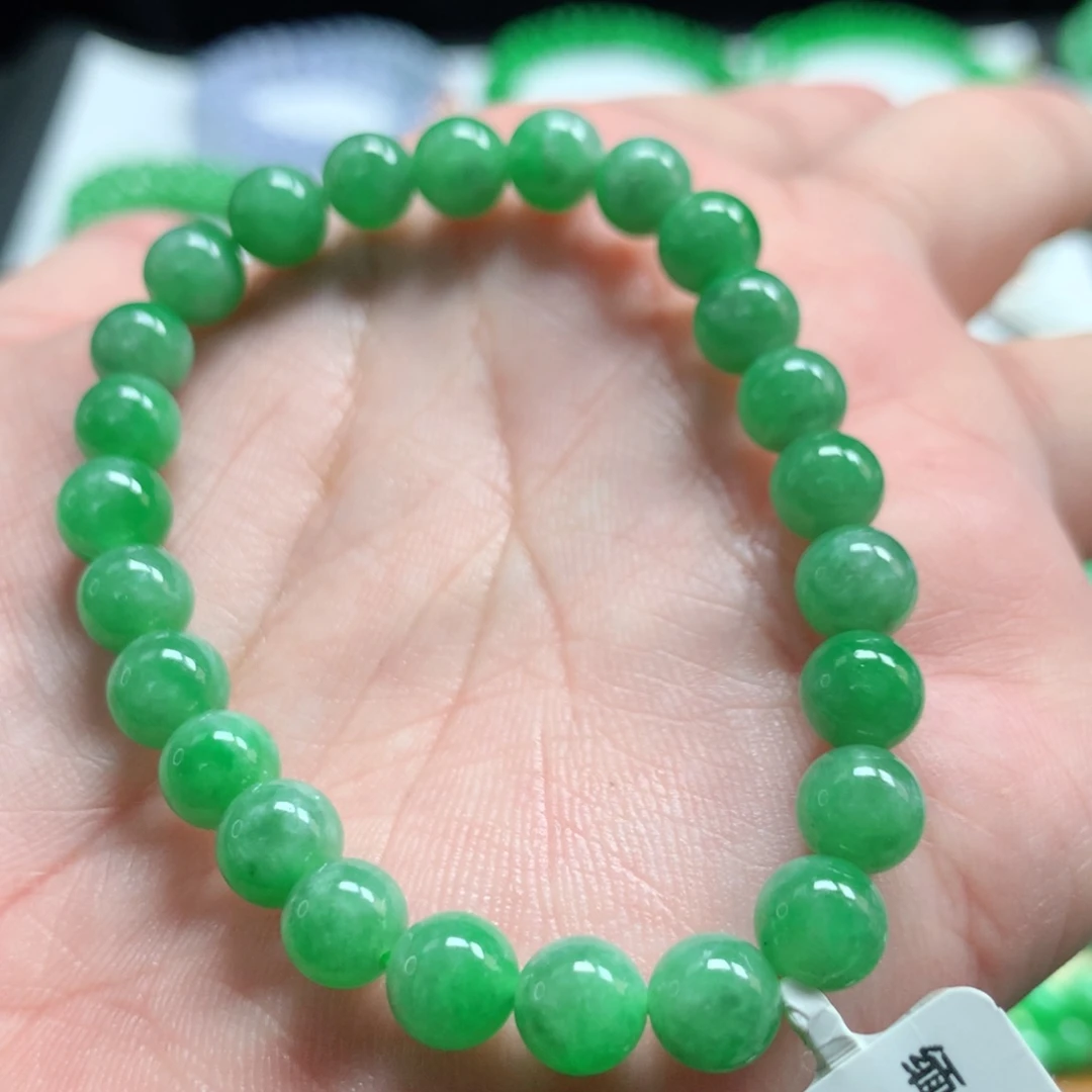 翡翠未镶嵌手链翡翠