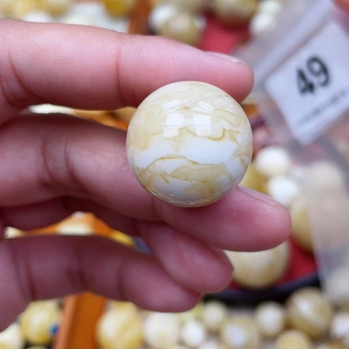 蜜蜡未镶嵌珠宝奇石粉水线23