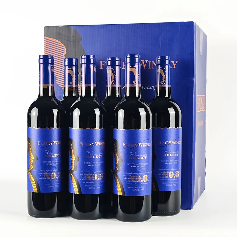 快利酒庄酿酒师3号西拉干红13.5度750ml*6