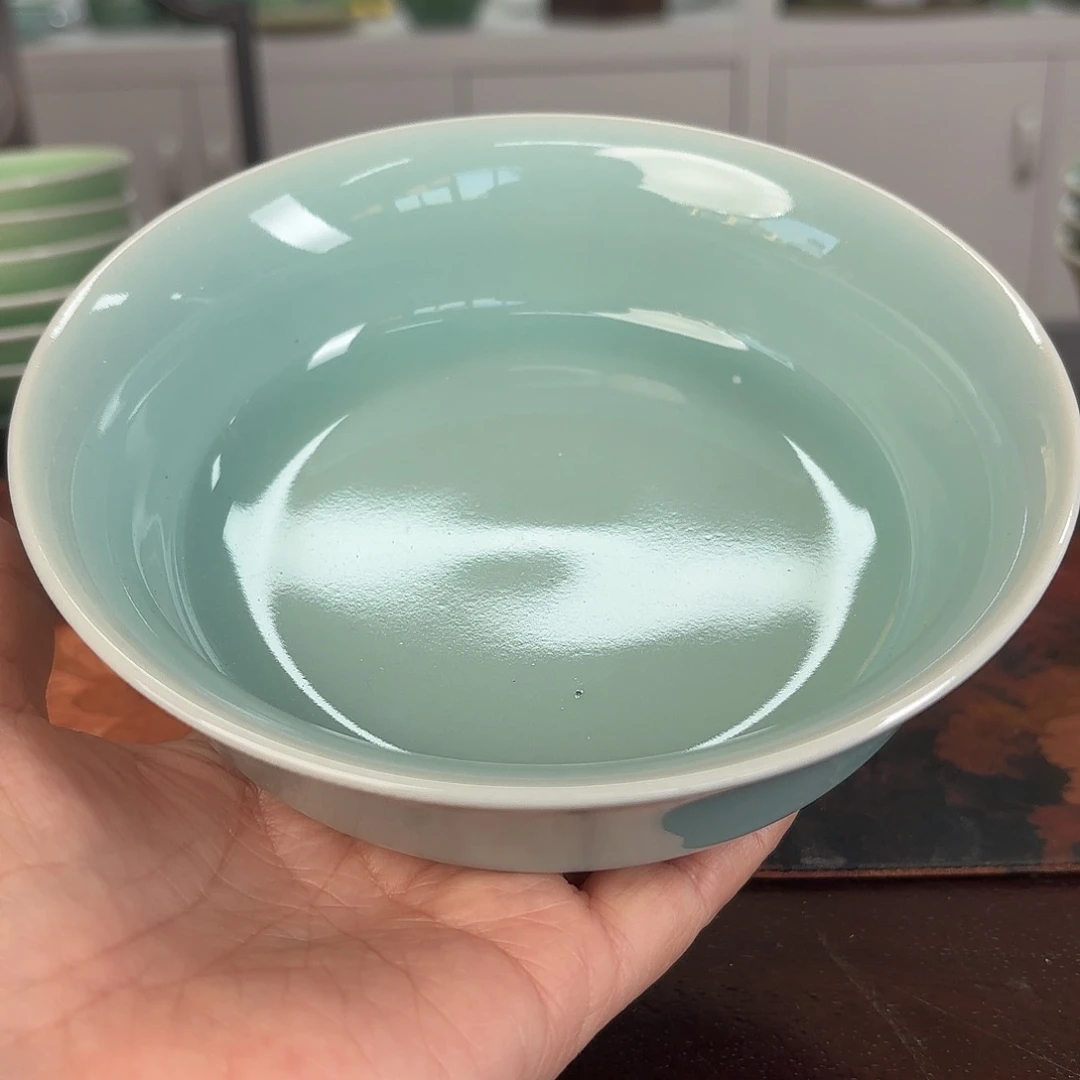 龙泉云间青瓷小米茶器
