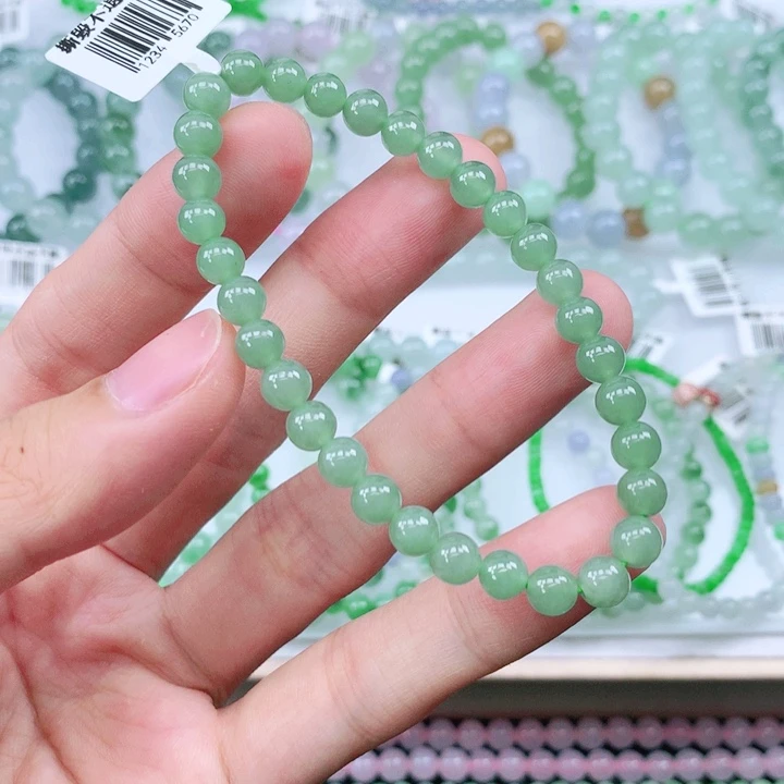 未镶嵌手链翡翠翡翠
