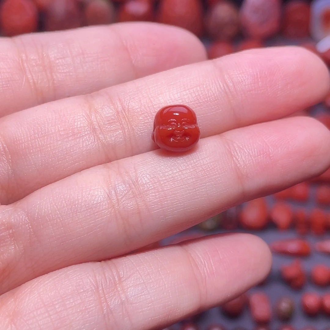 小***陳南红玛瑙未镶嵌配饰