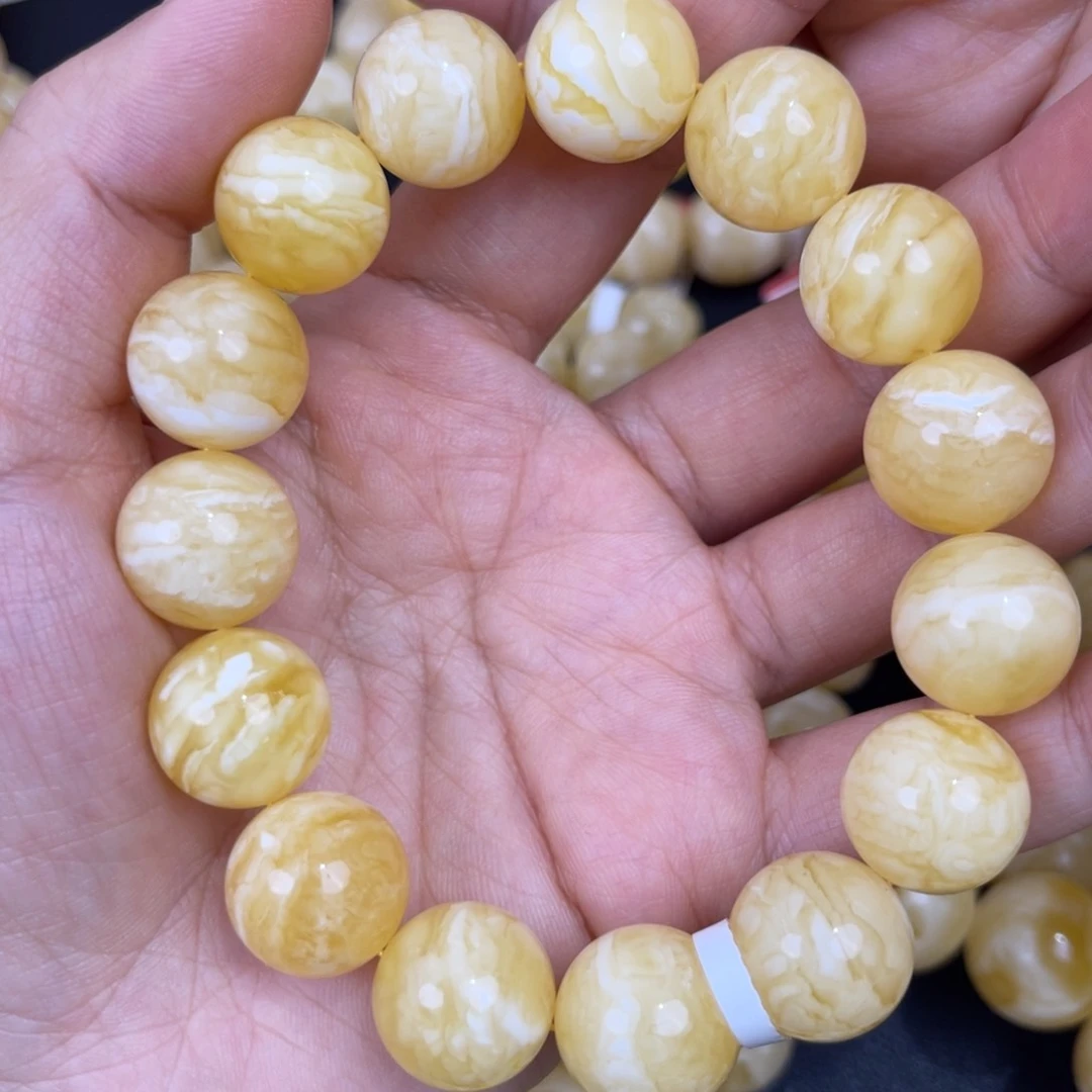 裸石琥珀未镶嵌尺寸14.5