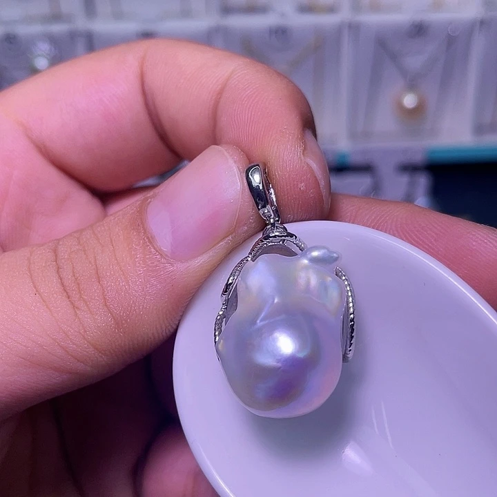 颈饰合金淡水珍珠39
