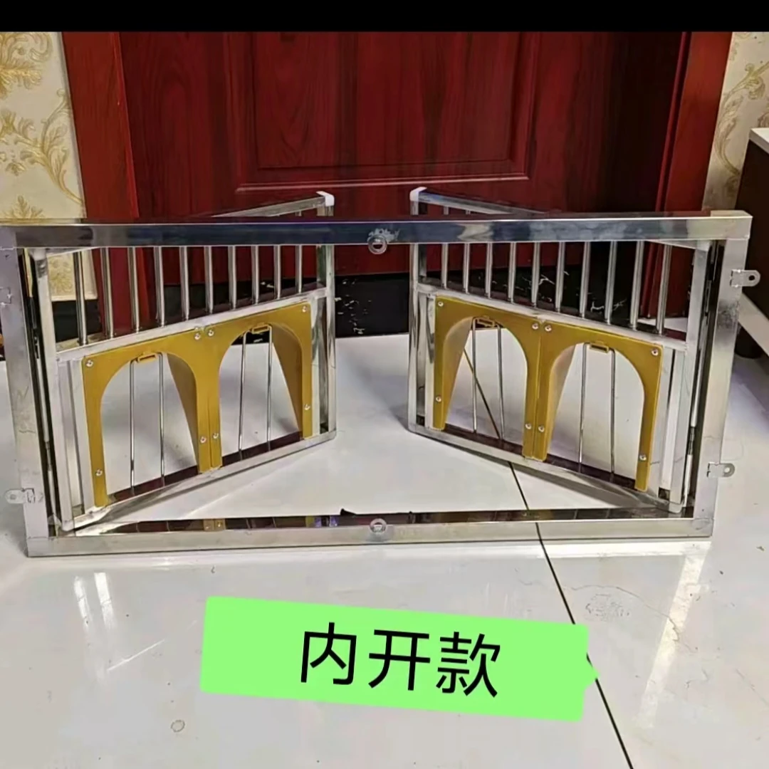 信鸽新款鸽舍进出口双开门鸽子不锈钢进口单门加密钢管放飞进门口