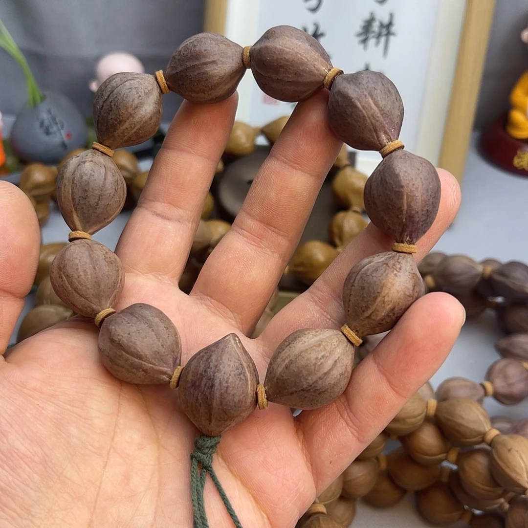 木***丨橄榄核手串20紫皮紫皮