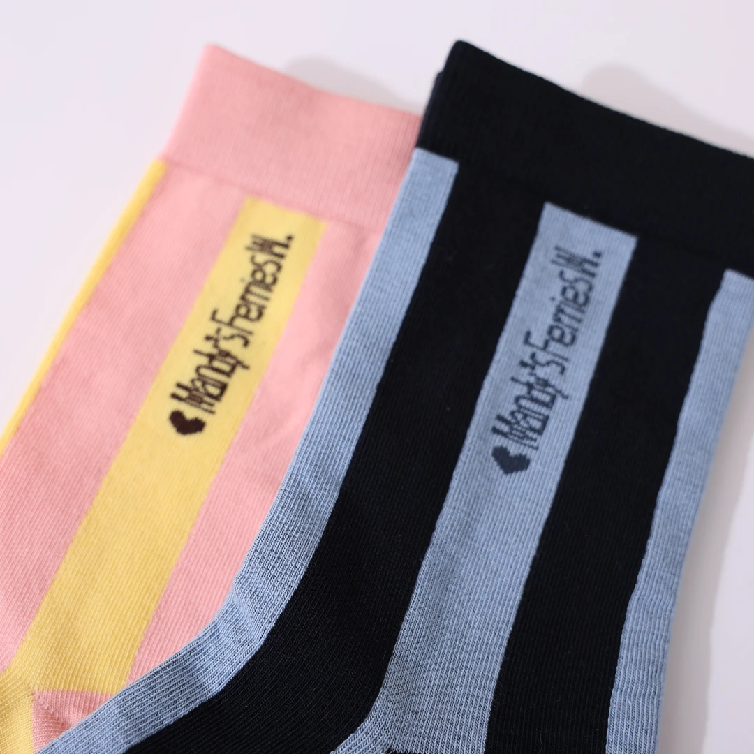 情人节新疆长绒棉中筒袜【Mandys Ferries W.】WZ023