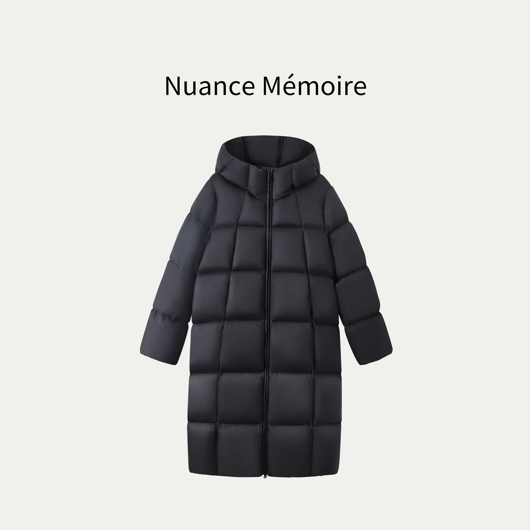 Nuance Mémoire【超300克95白鸭绒】超轻无敌蓬松长款羽绒服
