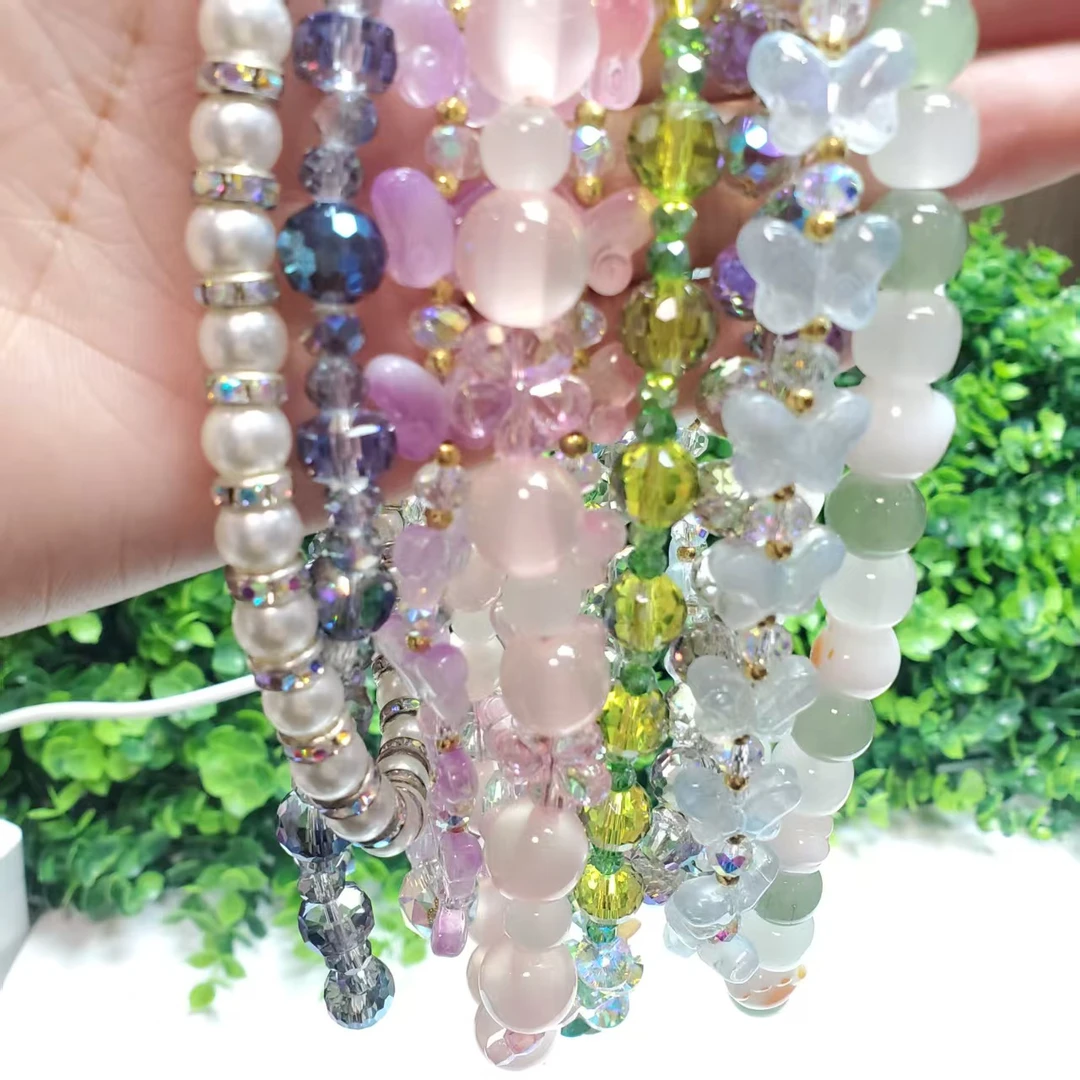 非金属仿水晶手链 X443【赵小姐】时尚挂件,多样性发其一