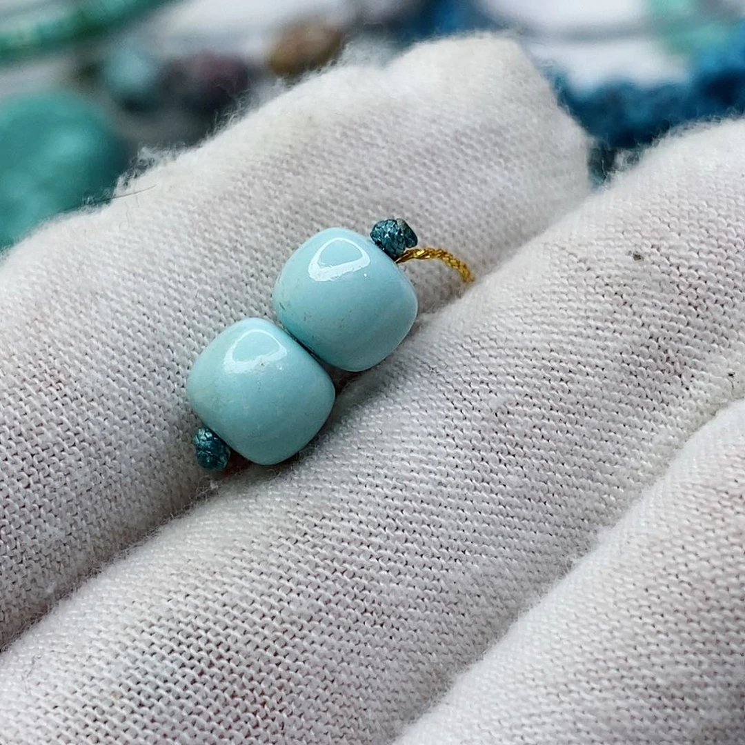 绿松石珠宝奇石未镶嵌