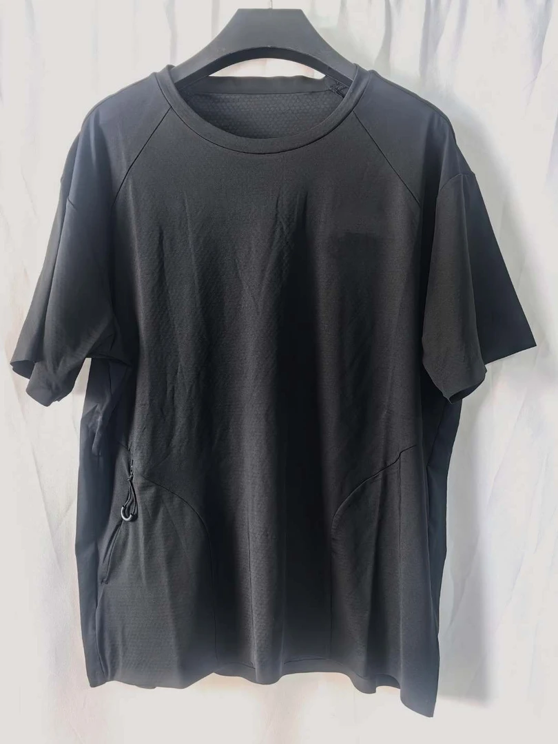 Sweet DD-海系列黑色男士圆领速干短袖