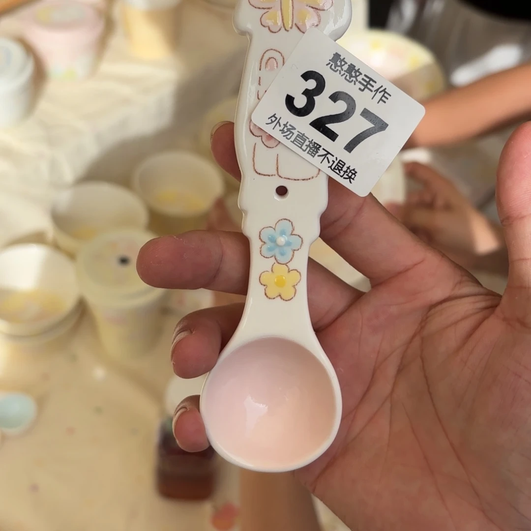 十***圆摆件可爱的勺子鸭鸭