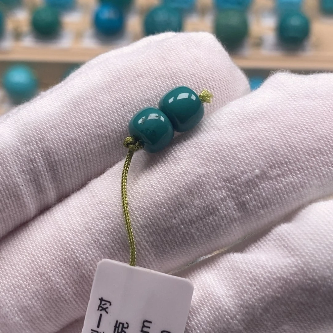 绿松石未镶嵌精品原矿高瓷绿松石