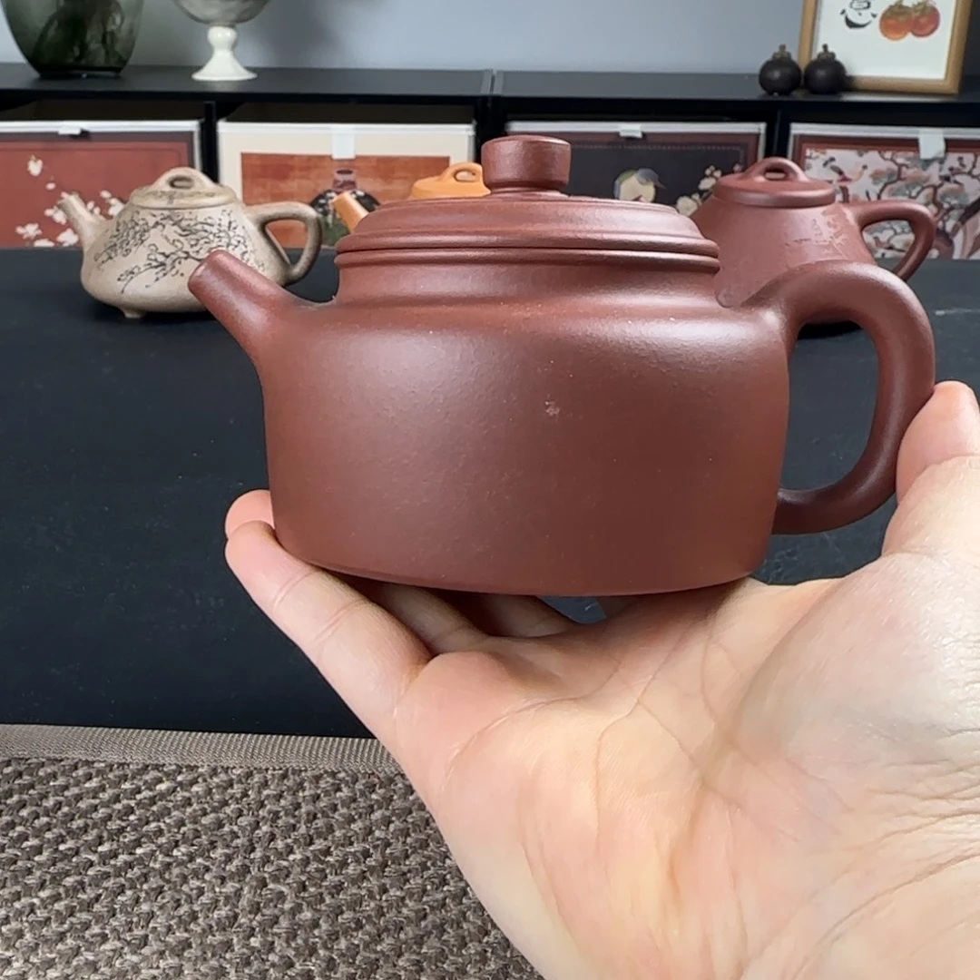 茶壶紫砂微瑕德钟