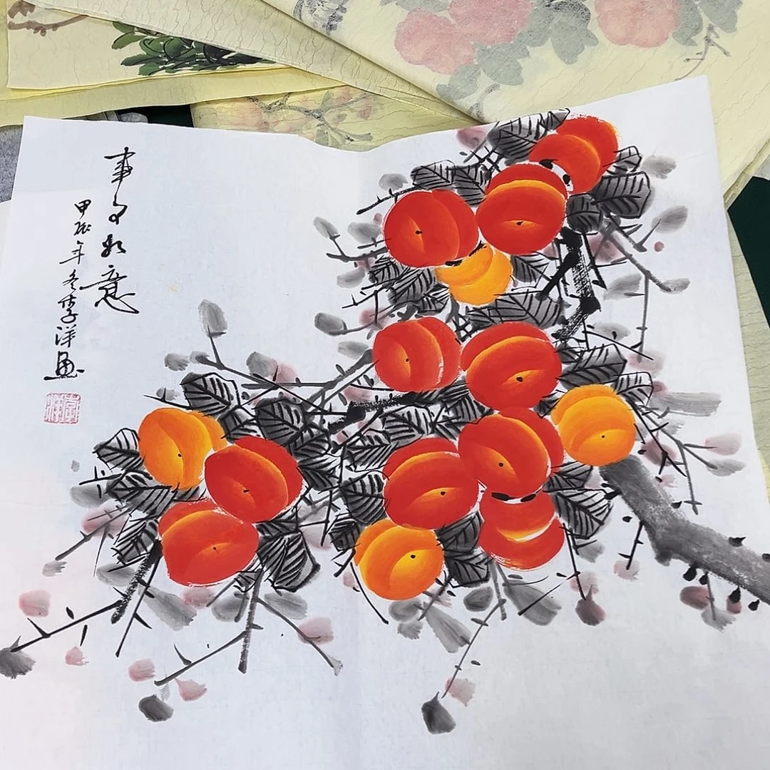 国画宣纸国画作品纯手绘