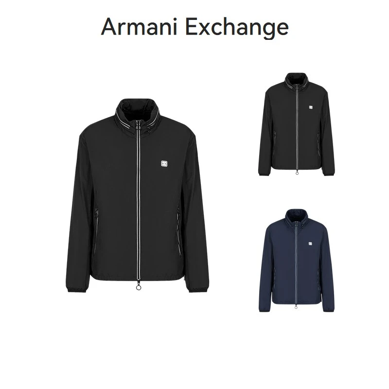 AX阿玛尼Armani 男士轻薄款隐藏帽子夹克8NZB07 ZNWFZ