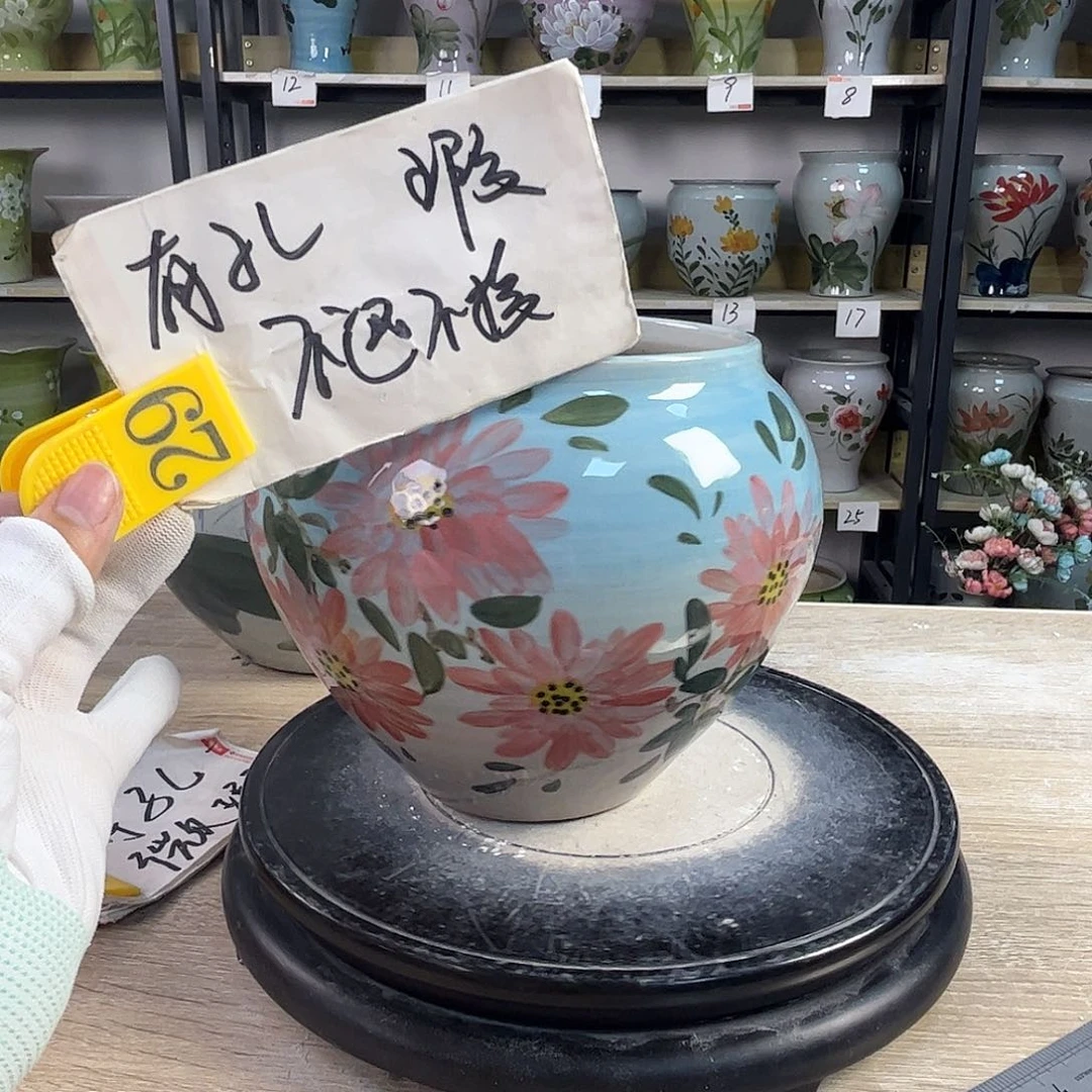 罐1tc景德镇陶瓷花盆