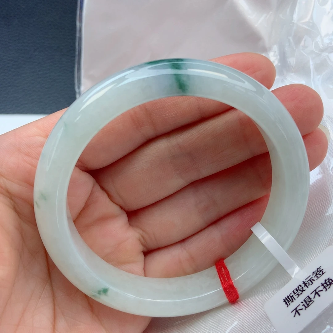 未镶嵌手镯翡翠57圈