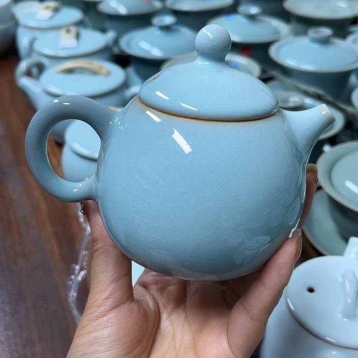 @***钟瓷片原产地汝瓷生产瑕品