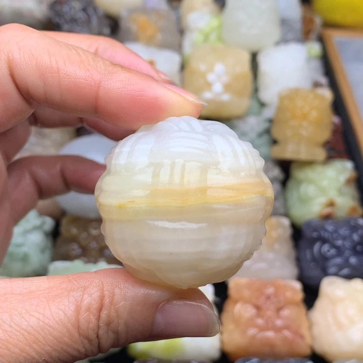 玛瑙/玉髓合金挂件
