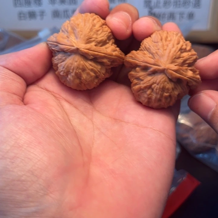 把件文玩核桃白狮子全品0002