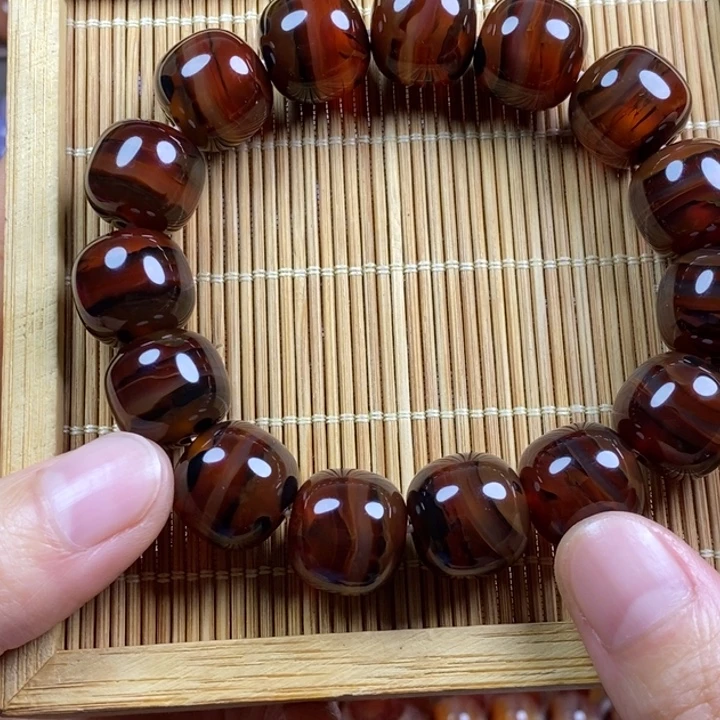 上****玛瑙/玉髓未镶嵌手链