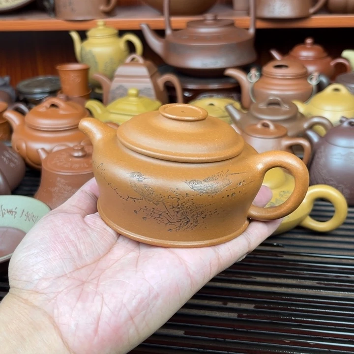 茶壶紫砂微瑕容量220