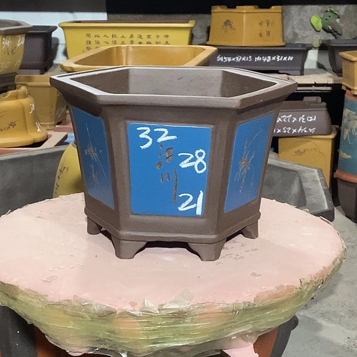 宜兴紫砂花盆花盆