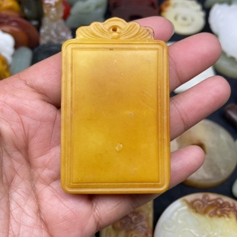 和田玉颈饰未镶嵌44