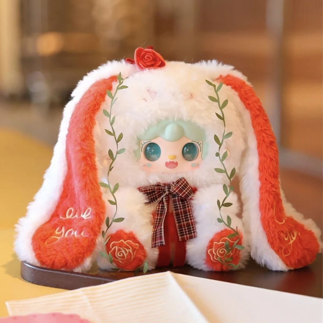 A1【正版代拆】yooki氧氧兔兔的花絮系列毛绒公仔潮玩盲盒节日礼物