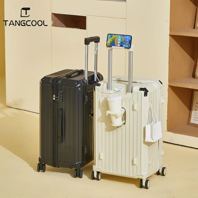 2025大容量行李箱三七开学生密码箱时尚百搭旅行箱万向轮拉杆箱子