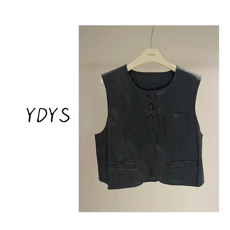 【YDYS】25K00924 2025新款时尚气质小众马夹
