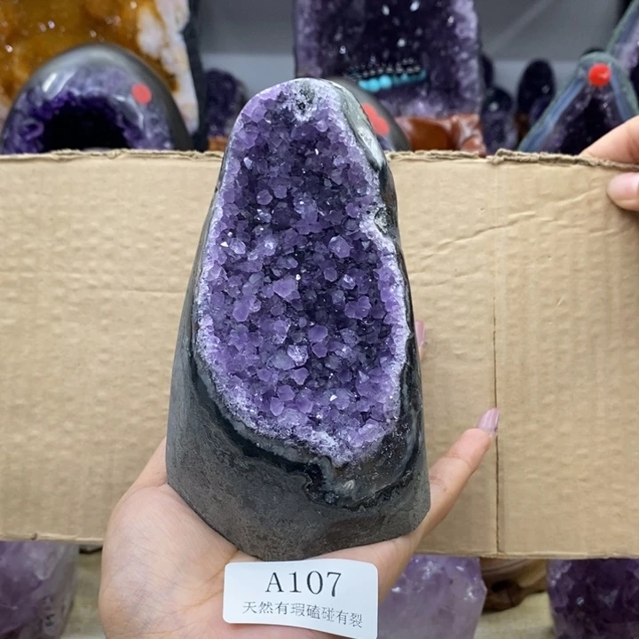 未镶嵌大型摆件（非配饰）紫晶