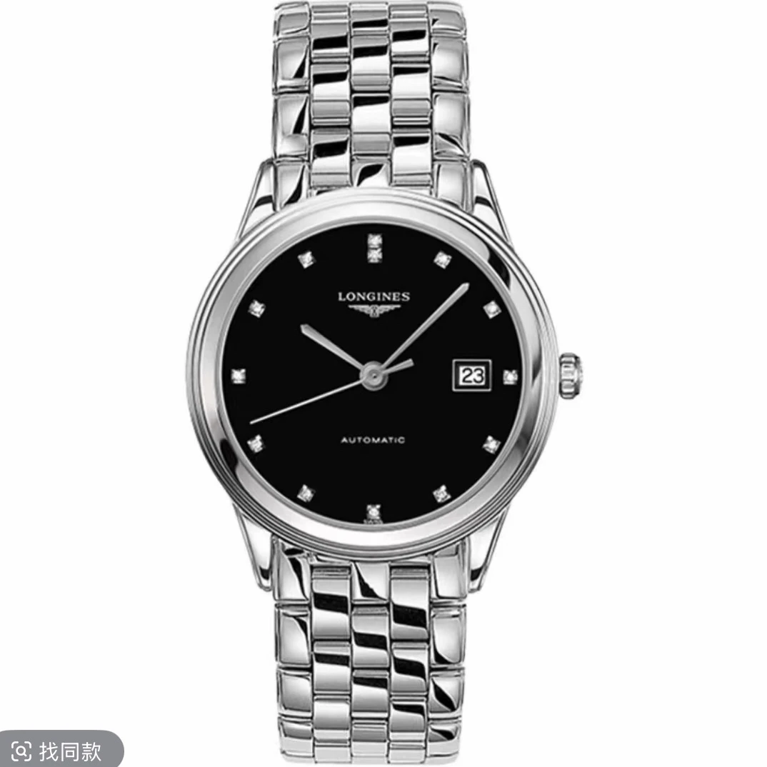 99新 Longines/浪琴 余 /军旗874钻刻/表径38.5/