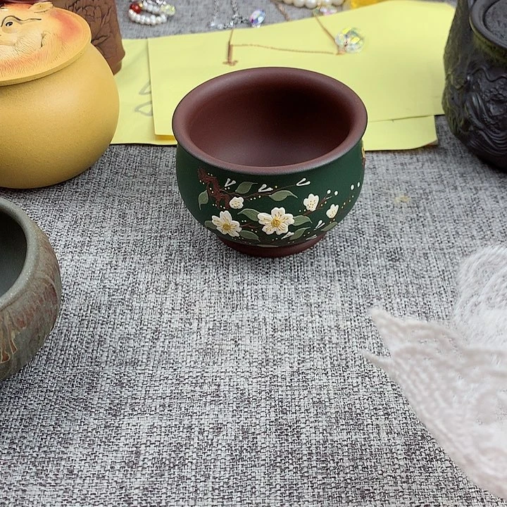 紫砂茶杯高端主人杯