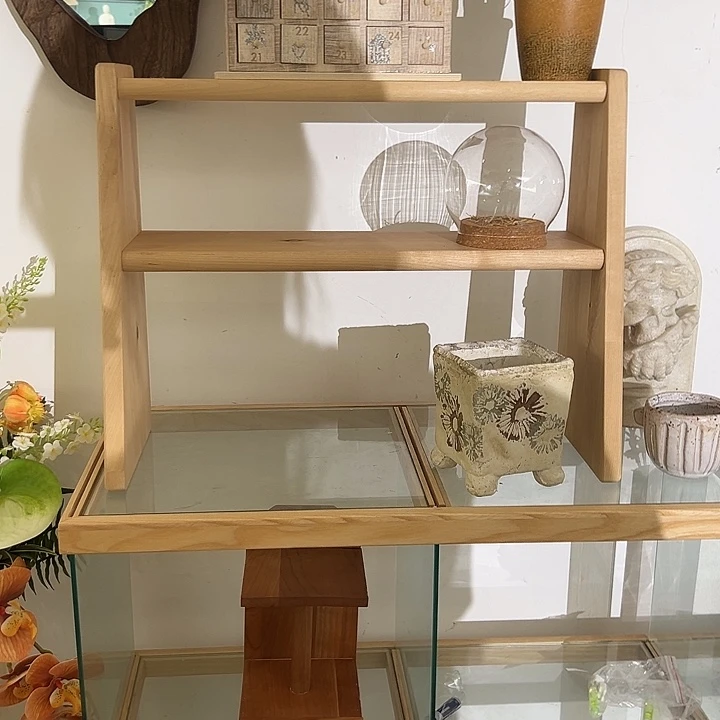 一口价 桦木置物架
