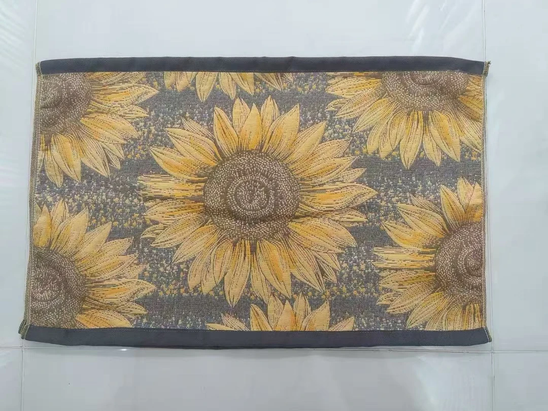 ~棉柔柔优选~52*78向日葵纱布枕巾