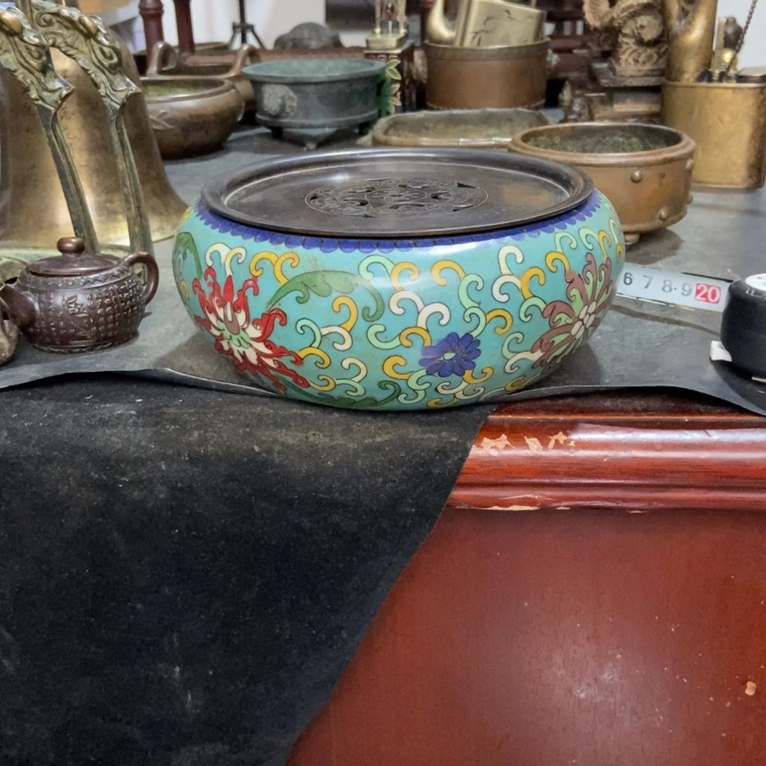 铜器工艺品摆件香炉摆件