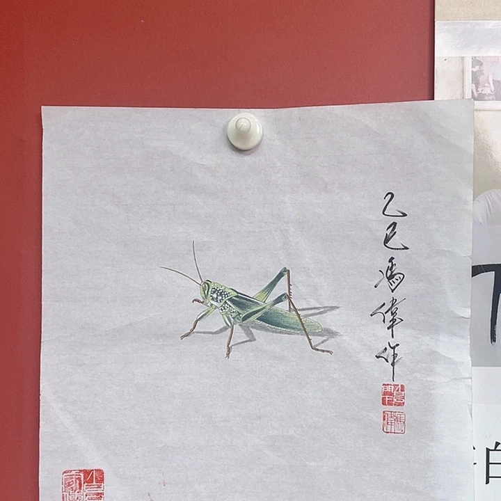 国画冯老师手绘作品