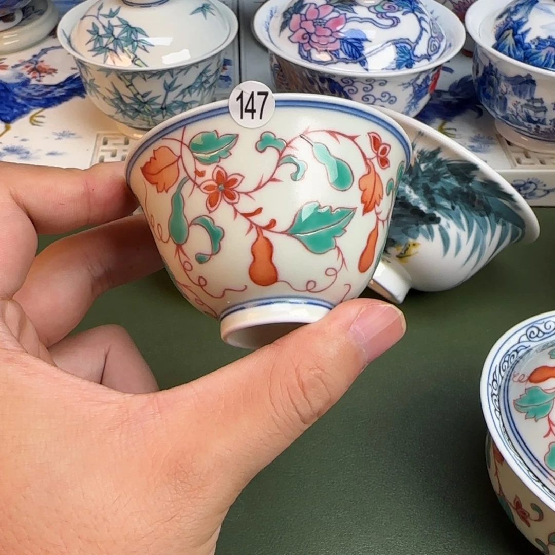 陶彦祖纯手工手绘茶具147