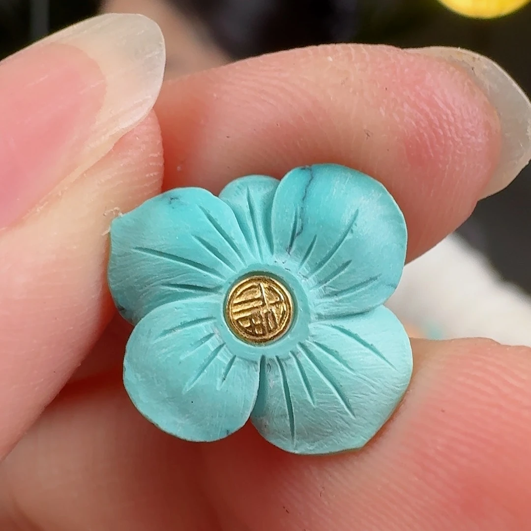 绿松石珠宝奇石未镶嵌